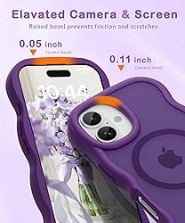 Amzfield Magnetic for iPhone 16 Case, Compatible