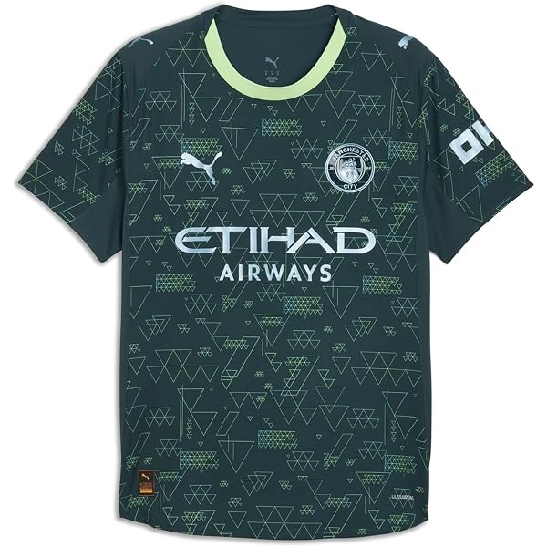 Amazon.com: PUMA - Mens MCFC 3Rd Jersey Replica, Color Fizzy Light