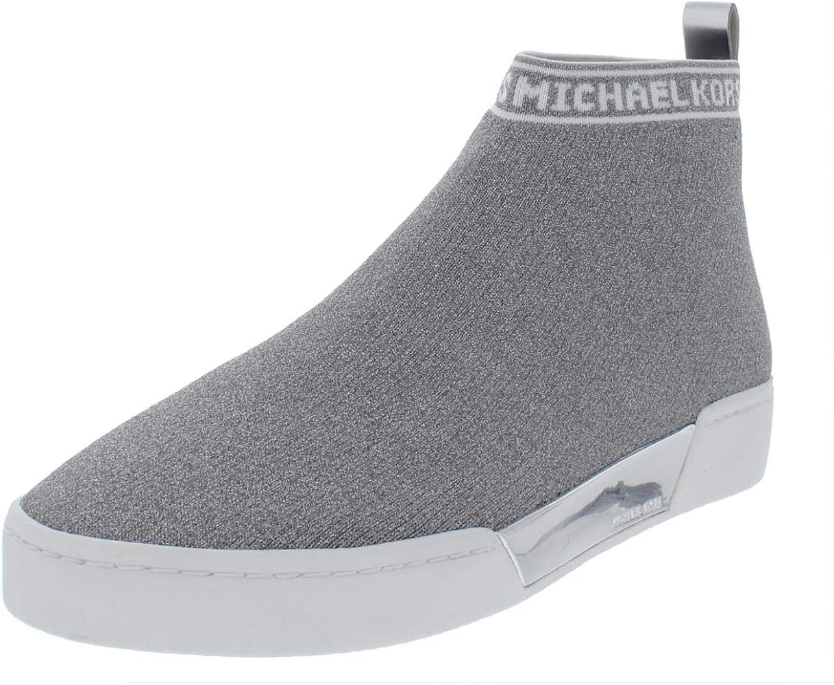 michael kors slip on womens silver