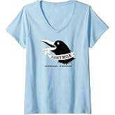 Womens Fight Milk - Fight Like A Crow Bodyguard V-Neck T-Shirt