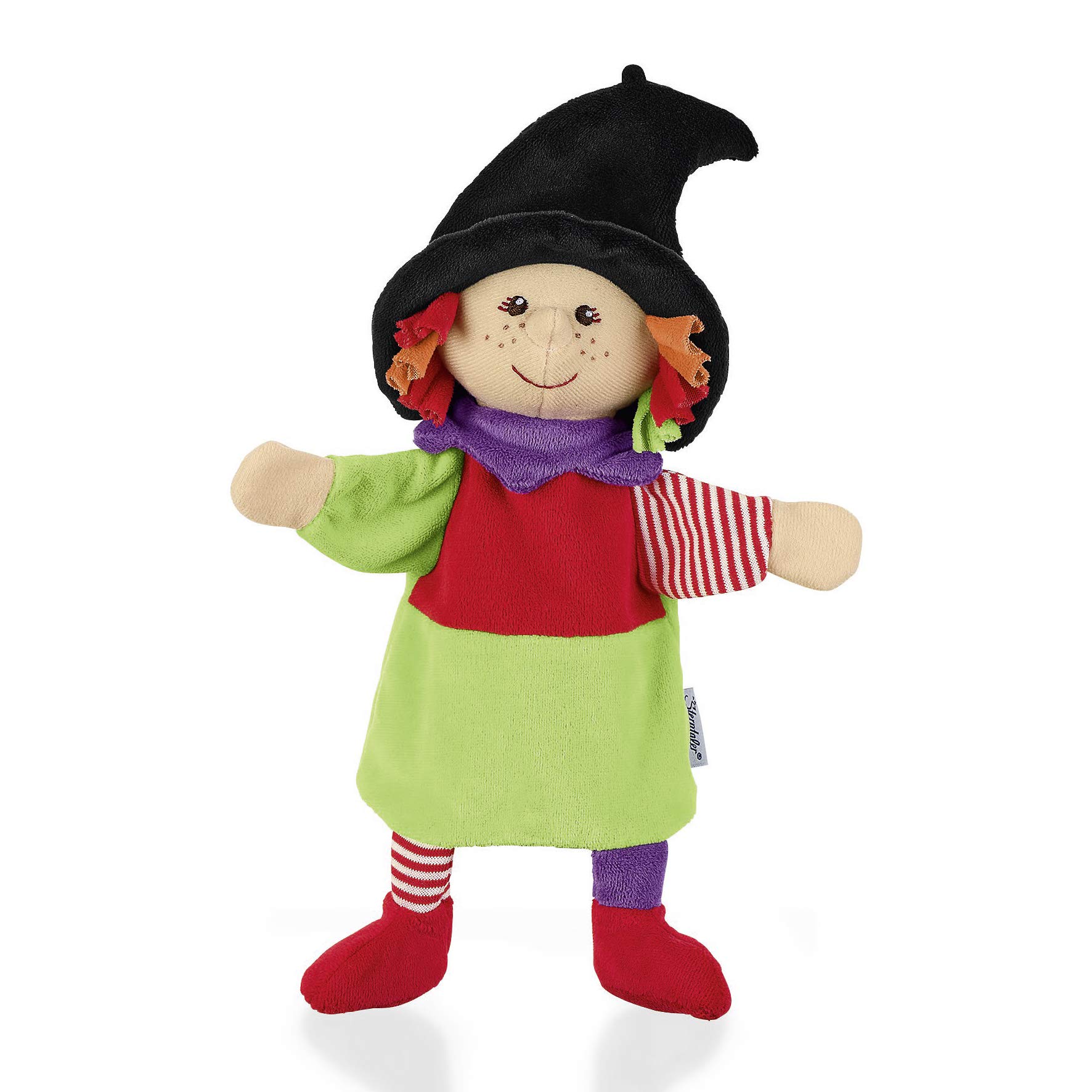Sterntaler 3622016 Witch Hand Puppet Ideal for Doll Theatre and Role Play 29 x 21 x 7 cm Multi-Coloured