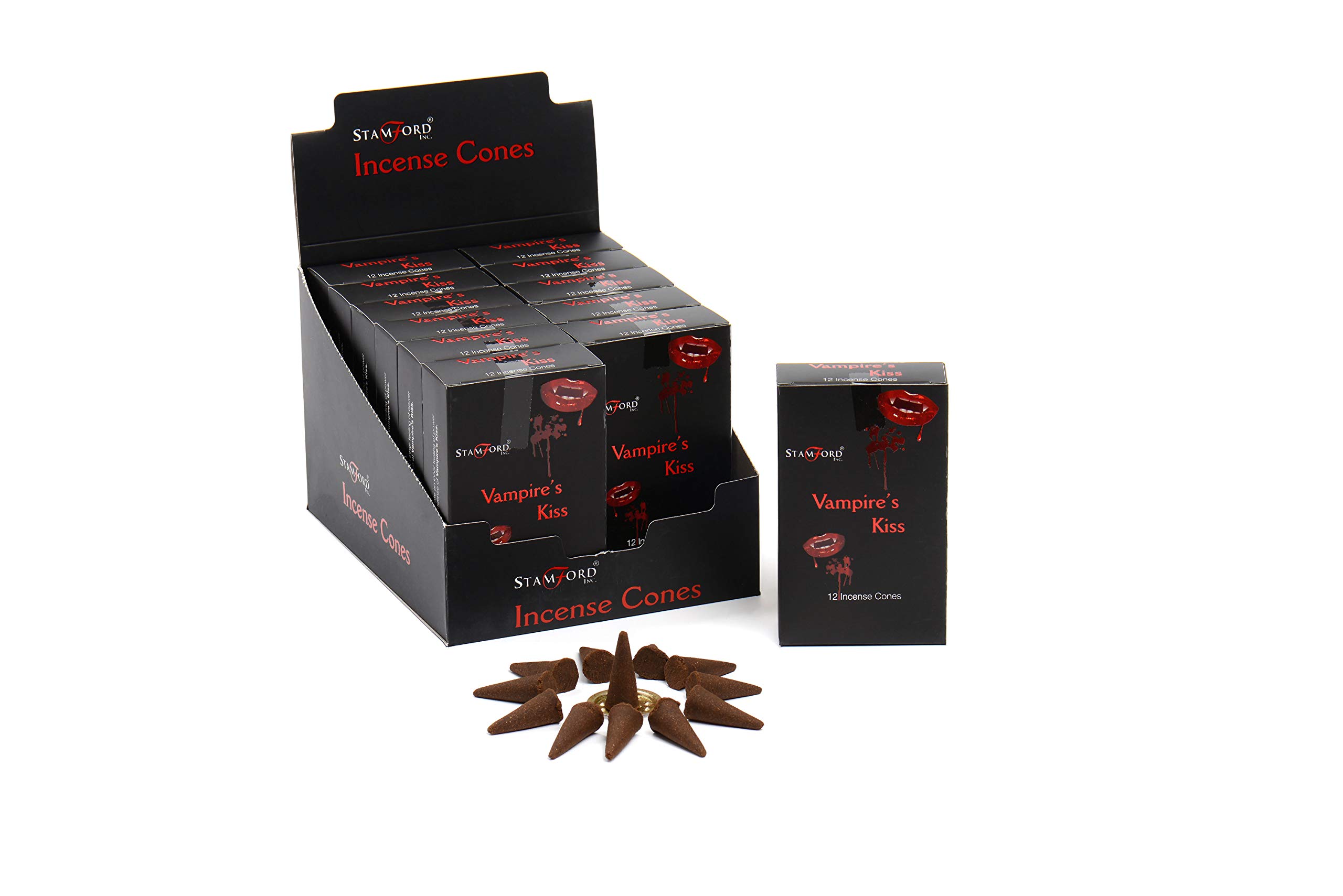 Stamford Vampires Blood Incense Cones,Packof12,