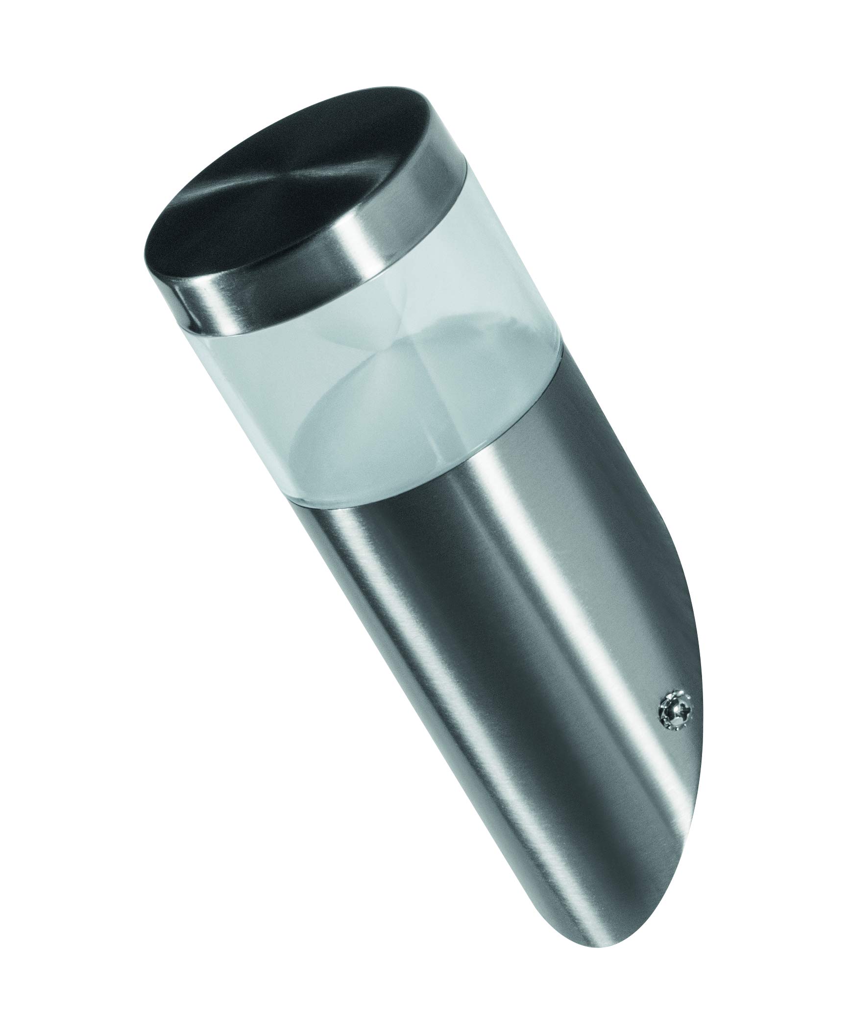 Wall and Ceiling luminaire LED: for Wall, Endura© Style Mini Cylinder / 4 W, 220…240 V, Beam Angle: 160°, Warm White, 3000 K, Body Material: Stainless Steel, IP44, 1-Pack