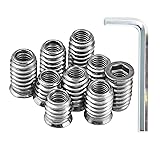 Wadayu 20pcs Threaded Inserts for Wood, Screw in