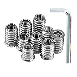 Wadayu 20pcs Threaded Inserts for Wood, Screw in
