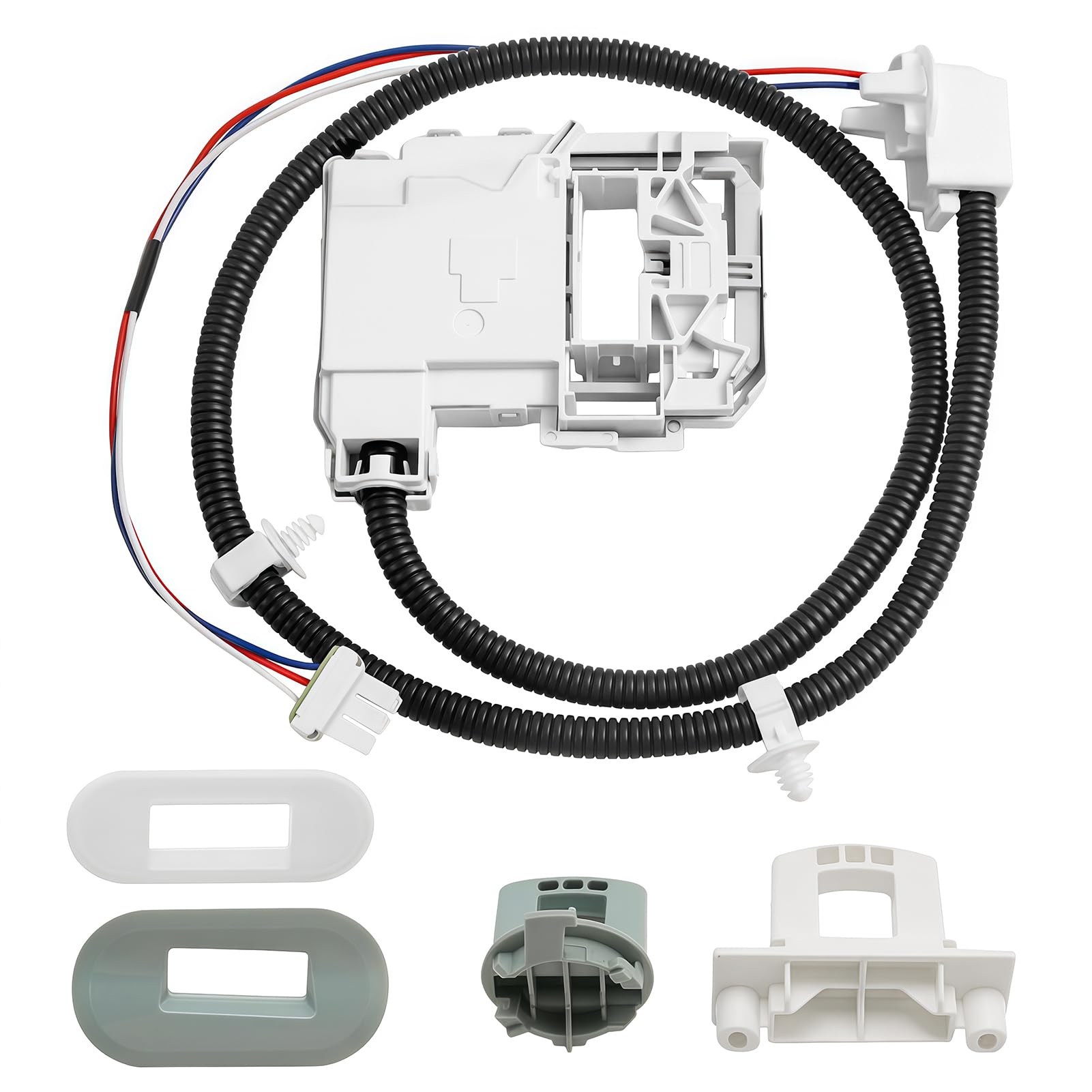 Photo 1 of 290D3070P002 WH08X32697 WH08X37938 Washer Lid Lock Switch Kit for GE Hotpoint, Replaces WH01X27954 WH08X31577 WH01X279 WH01X24114, GTW220ACK1WW GTW220ACK2WW GTW220ACK4WW GTW220ACK5WW GTW330ASK0WW