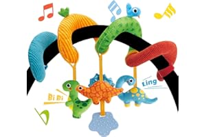 hahaland Car Seat Toys for Babies- Newborn Infant Baby Toys 0 3 6 Months, CarSeat Stroller Toys for Babies, for Newborn Boy G