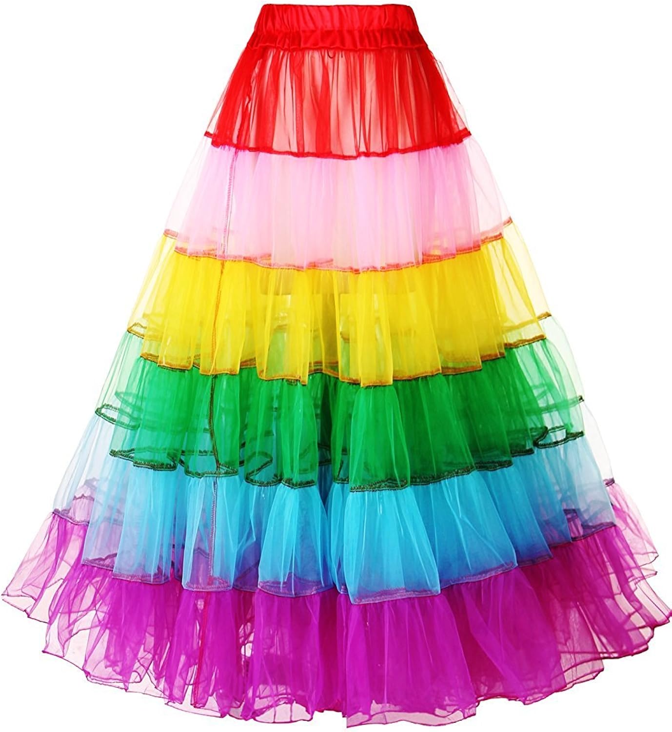 rainbow homecoming dress