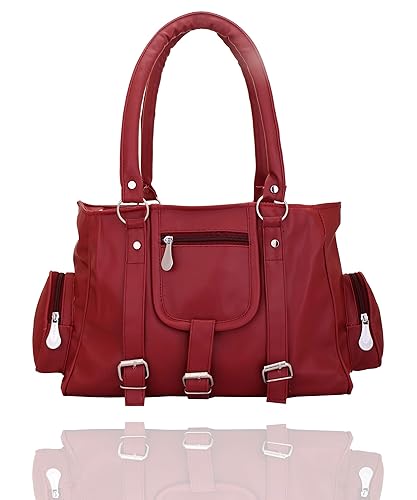 Lady Bar Womens Handbag ( Maroon Bag)