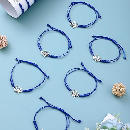 Rtteri 20 Pcs Cheerleader Gifts Cheer Bracelet Girls Charm