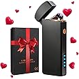 Valentines Day Gift for Him Men, Coquimbo USB Rechargeable Plasma Lighter, Windproof Flameless Arc for Candle, Camping & Home
