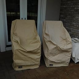 Amazon Com Seasons Sentry Cvp01436 Stack Of Chairs Cover Sand Garden Outdoor
