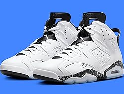 NIKE Jordan Men's 6 Retro Reverse Oreo White/Black