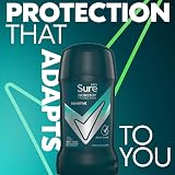 Sure Men Sensitive Antiperspirant Deodorant Stick 72H Nonstop Protection Pack view 3