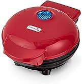 DASH Mini Waffle Maker - 4” Waffle Mold, Nonstick Waffle Iron with Quick Heat-Up, Nonstick Surface - Perfect Mini Waffle Make