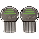 Top Med LICE Comb Steel Screw Needle Spiral (2 Count)