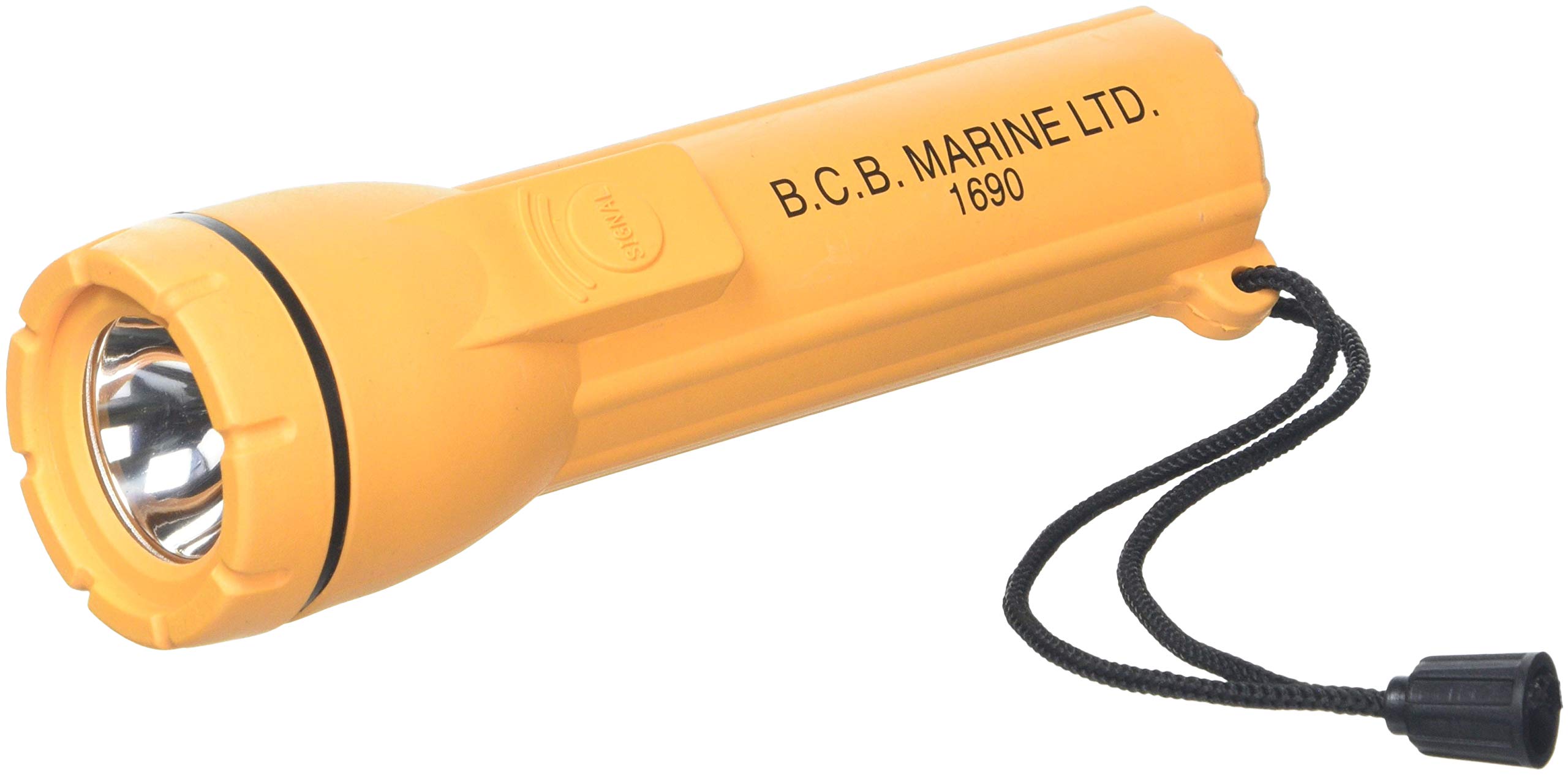 Bushcraft Fflam Signalling Torch - Yellow, 15.5 x 4.5 cm