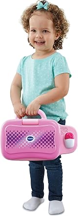 VTech Toddler Tech Laptop Pink Educational Computer Toy 20 Games Preschool view 5