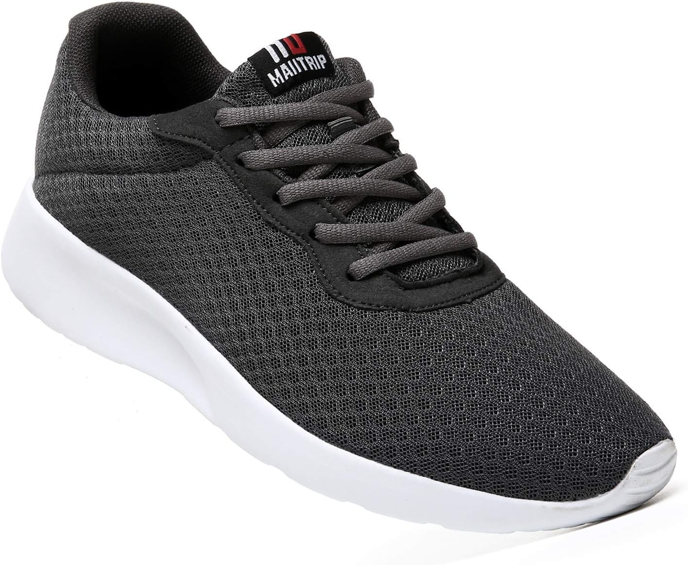 Men's Trainers Road Running Shoes Casual Mesh Athletic Sneakers for Gym Sports Fitness