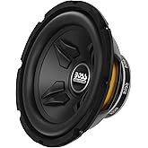 BOSS Audio Systems CXX10 Chaos Exxtreme Series 10 Inch Car Subwoofer - 800 Watts Max, Single 4 Ohm Voice Coil, Hook Up to Amp