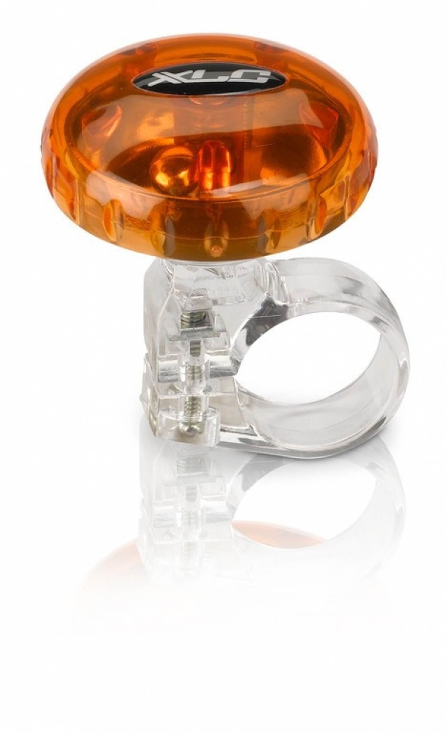 XLC Bicycle Bell Children DD M12 Diameter 36 mm, Children's, Fahrradglocke DD-M12 durchmesser 36 mm, Orange, 3.6x3.6x4cm
