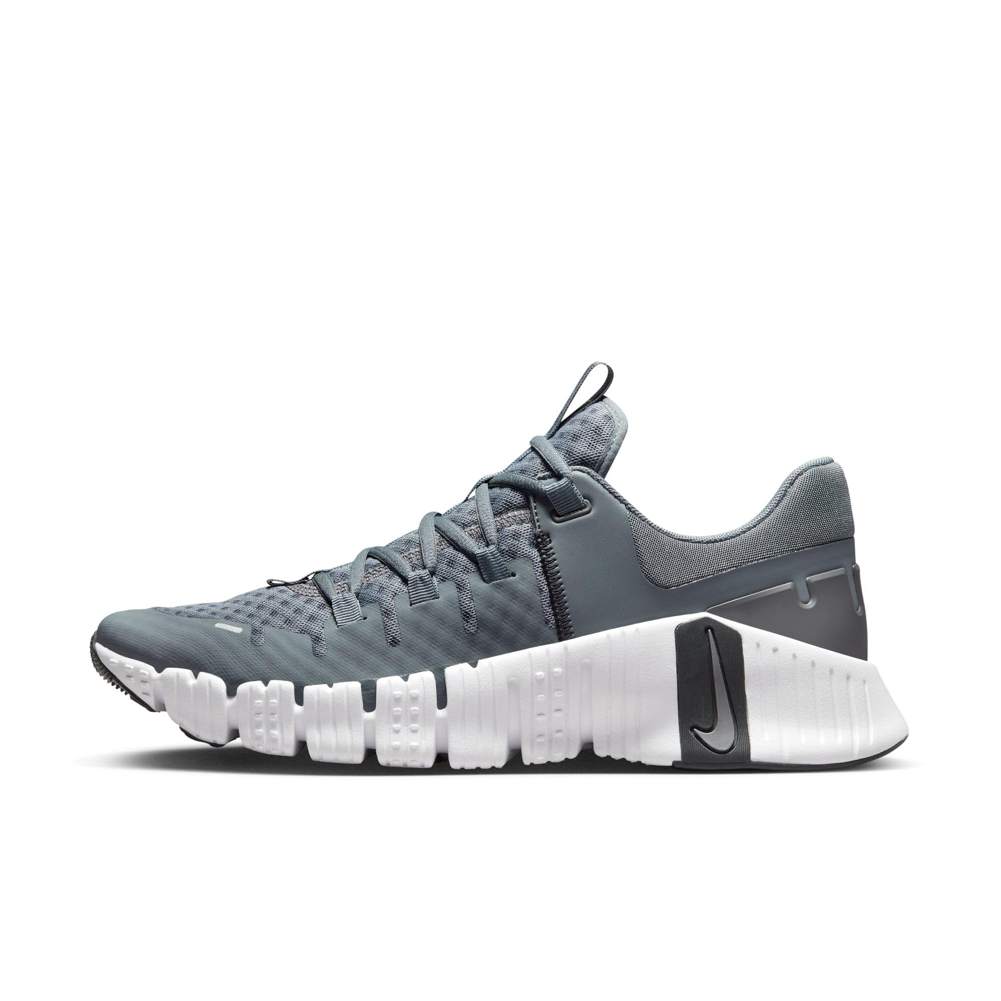 Nike Men's Free Metcon 5 Low, Smoke Grey Smoke Grey Iron Grey Black, 9.5 Men Image