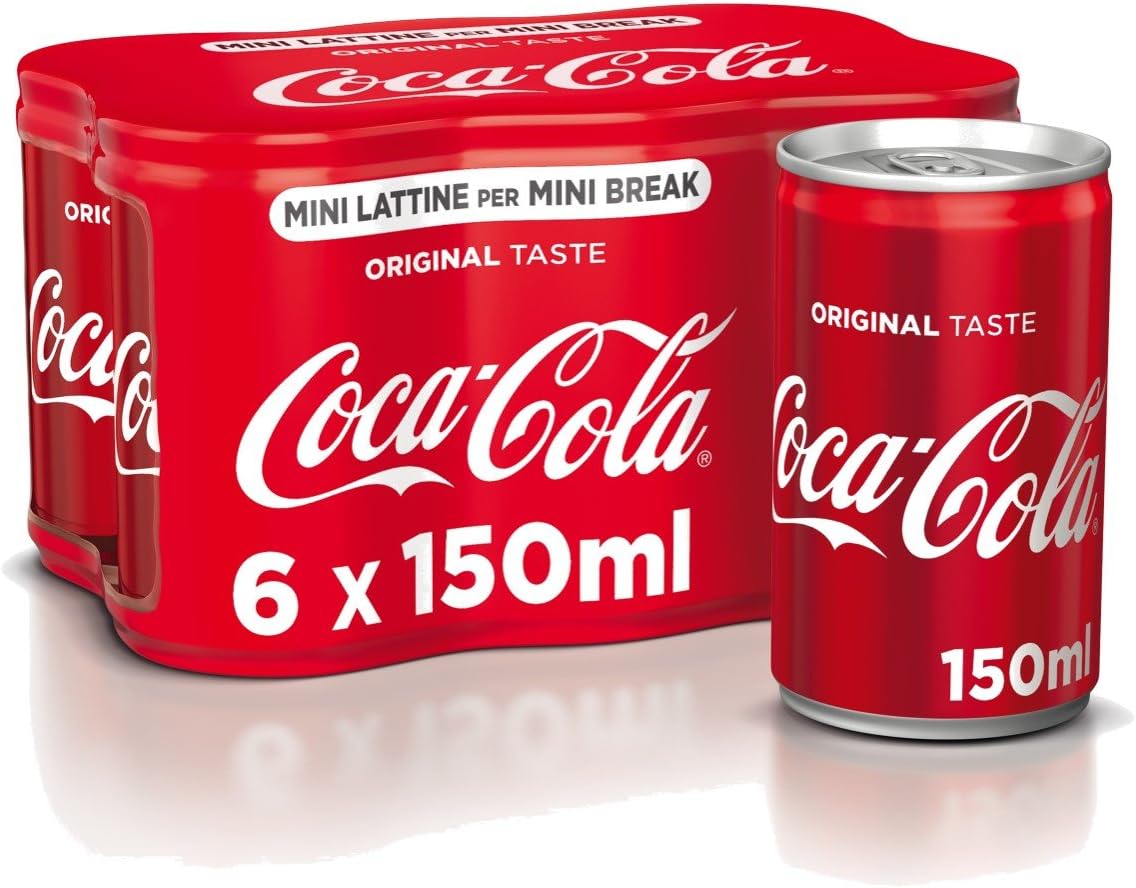 Coca Cola Original Coke 12 X 150 Ml Can Amazon De Kuche Haushalt
