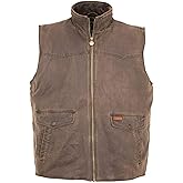 Outback Trading Company mens Landsman Insulated Warming Casual Water-resistant Canyonland Outerwear Western Vest