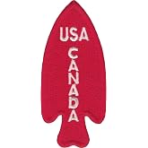 WWII Devil's Brigade Patch Red &amp; White 3"
