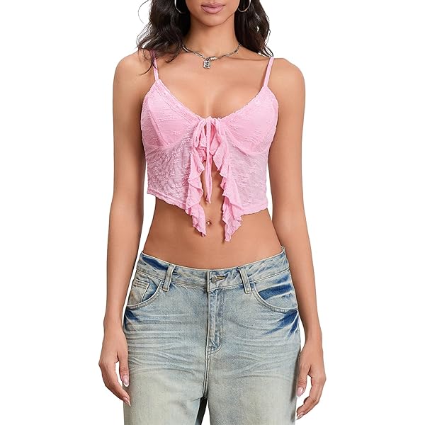 Floral Print Tank Top for Women Y2K Sleeveless Aesthetic