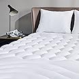 Bedsure Twin Size Mattress Pad - Soft Cooling Mattress Cover Padded, Quilted Fitted Mattress Protector with 8-21" Deep Pocket