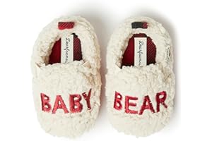 Dearfoams Easter Basket Stuffers Gifts for Kids Toddler Lil Bear and Baby Bear Slipper