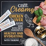 Catit Creamy Chicken & Lamb Lickable Cat Treats 50 Pack view 6