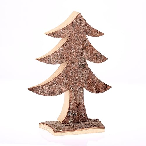 Holzdeko Baum Rustikal Klein Ausführung Rinde
