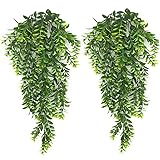 Artificial Hanging Vine, Faux Plastic Leaves Ivy