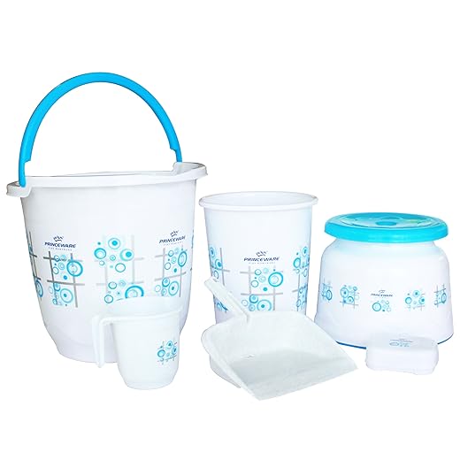 Grab Deal Princeware 6 Piece Bathroom Set