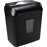 Amazon Basics 12-Sheet Cross-Cut Paper and Credit Card Home Office Shredder