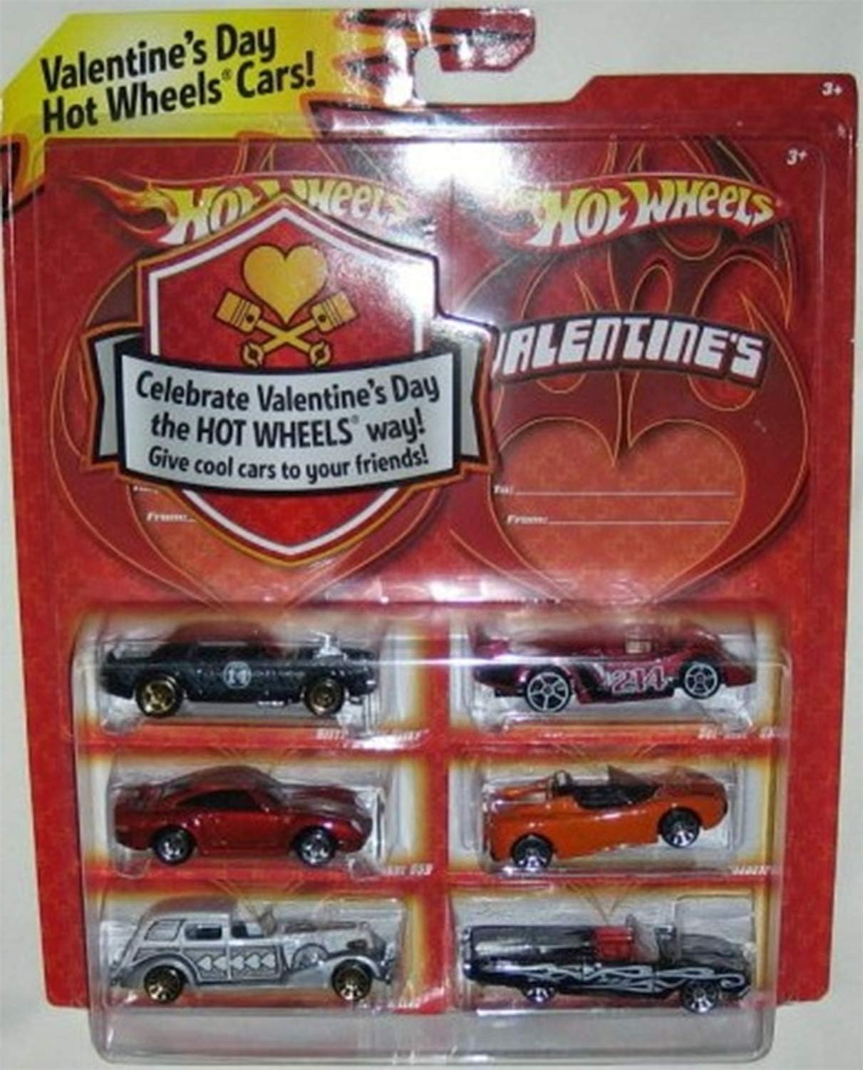 Hot Wheels 2009 Valentine's Day Set Of 