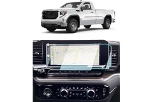 For 2025 GMC Sierra Screen Protector - 2022 2023 2024 2025 Sierra 1500/2500HD/3500HD Accessories 9H Tempered Glass 13.4 Inch 