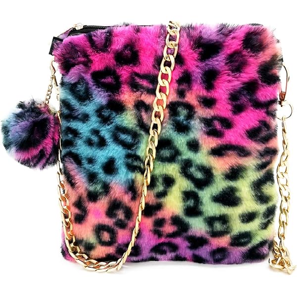 FUSURIRE Women's Leopard Print Wallet - PU Leather Travel Coin Purse & Card Organizer Clutch