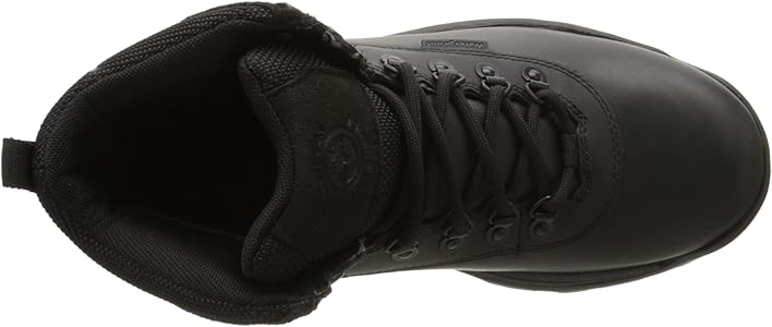 timberland men's white ledge mid waterproof ankle boot black