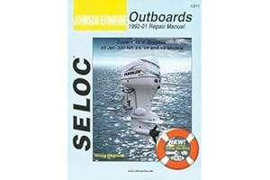 Johnson/Evinrude Outboards 1992-01 Repair Manual: All V-Engines, 65-300 Hp