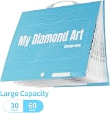 ARTDOT Diamond Painting Album with Handle A3 30 Pockets Holds 60 Sheets view 2