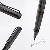 LAMY Safari Umbra Fountain Pen with Ergonomic Grip & Steel Nib B view 2
