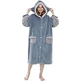 Nuoqi Gawr Gura Cosplay Wearable Blanket Hoodie Shark Adult Oversized Sweatshirt with Pocket for Women