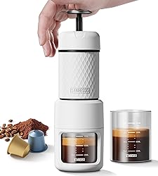 STARESSO Classic Portable Espresso Maker, 2 IN 1