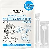 iReaLax 100% Pure Microcrystalline Hydroxyapatite Powder 42.5g (1.5 oz) | Non-Nano MCHA Micro Hydroxyapatite Powder for Teeth | DIY Toothpaste, Teeth Whitening & Soap Making