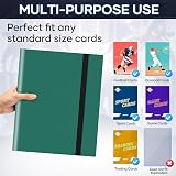 TiopLior Trading Card Binder 360 Pockets 20 Pages Green Polypropylene view 6