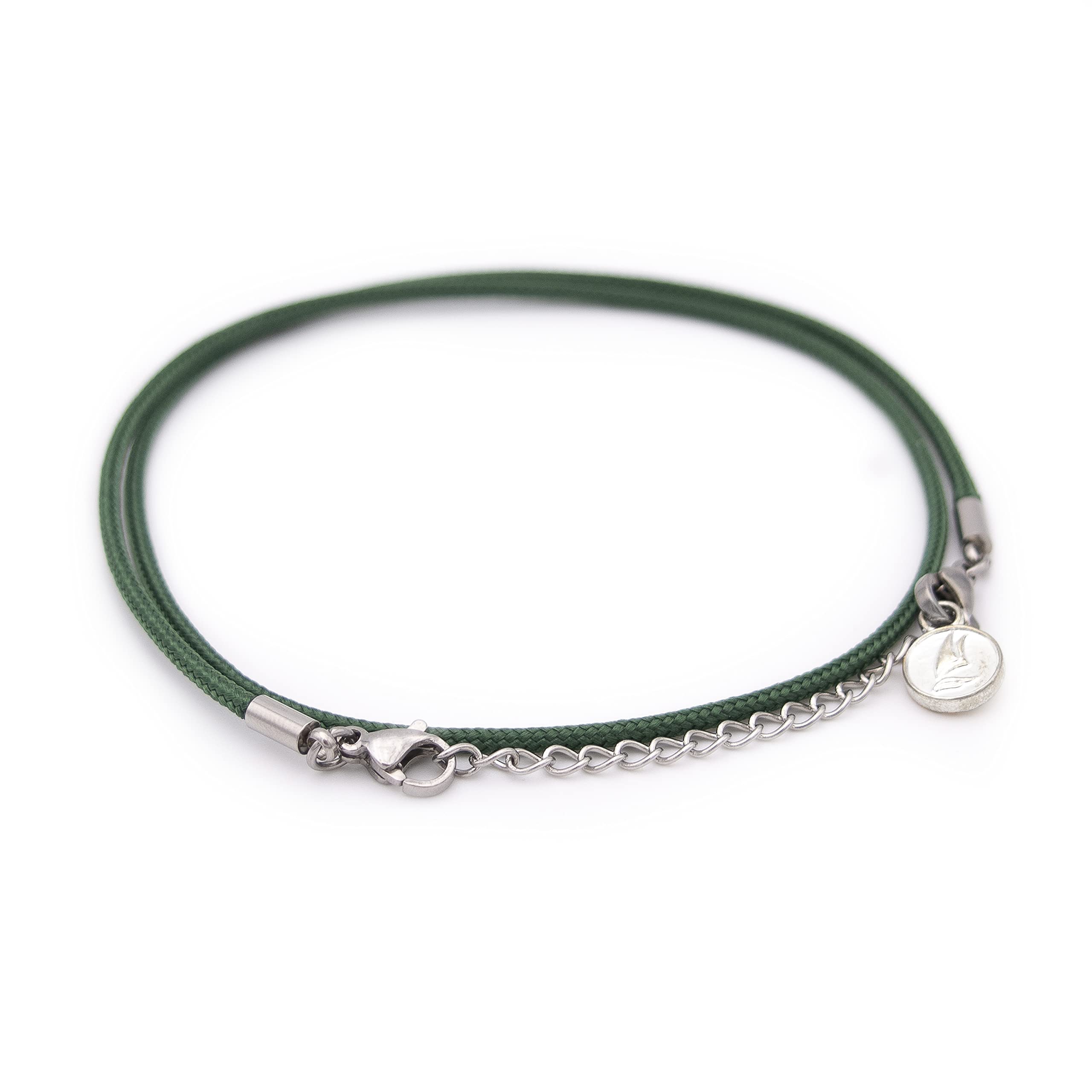 Wind Passion Rope Anklet for Women and Men - Adjustable Waterproof Threaded Ankle Bracelet - Handmade Braided String Jewelry - Nautical Design Accessory for Teen Girls