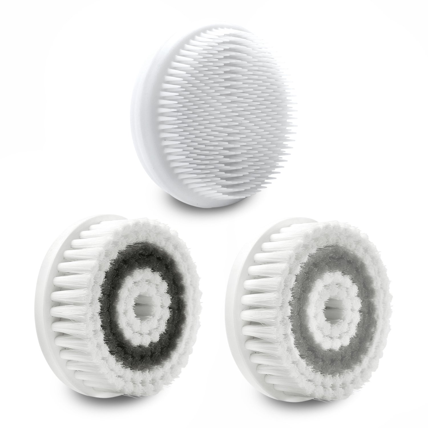 Fancii Cora Facial Brush Replacement Heads, Pack of 3 (Face Complete): Beauty